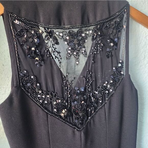 CDC Evenings by Caren Desiree vintage embellish midi dress - Picture 5 of 16